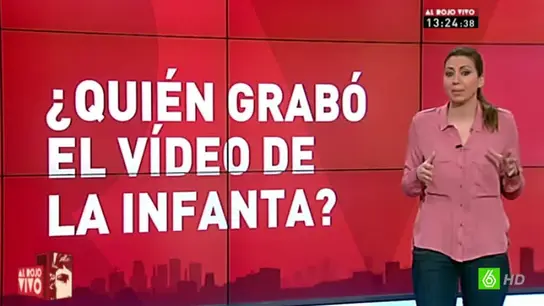 Inés García analiza la grabación de la infanta Inés García analiza la grabación de la infanta