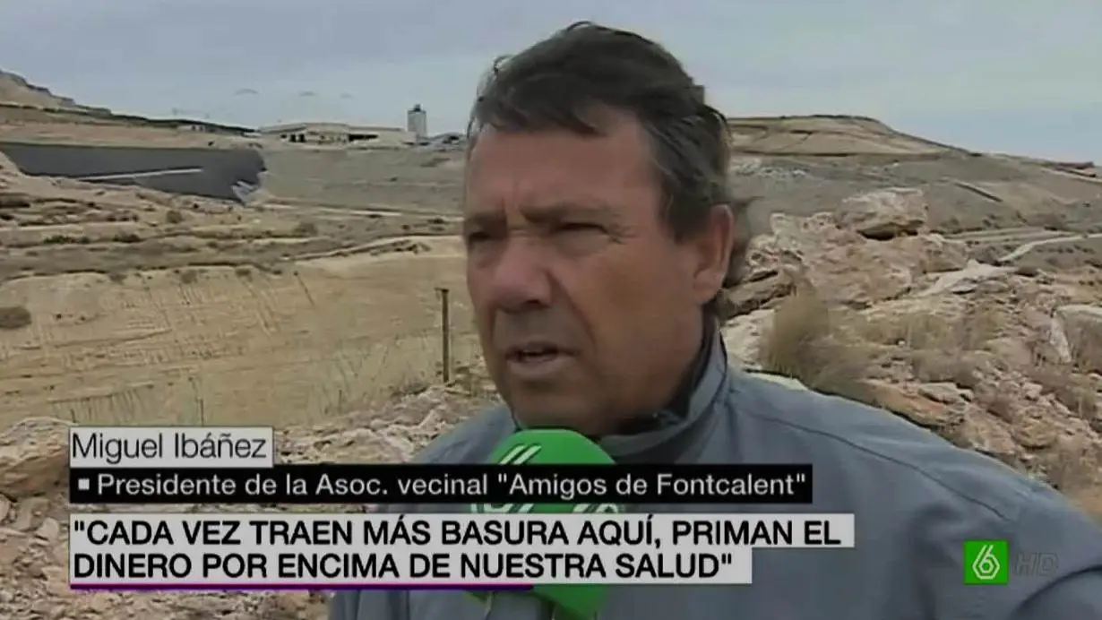 Miguel Ibáñez, presidente de la asociación de vecinos 'Amigos de Fontcalent'