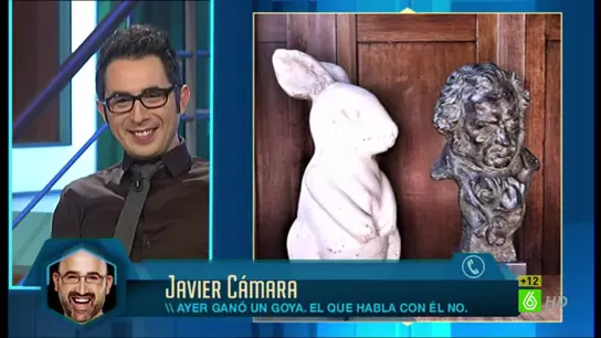 "El conejo y el Goya se han hecho amigos" "El conejo y el Goya se han hecho amigos"