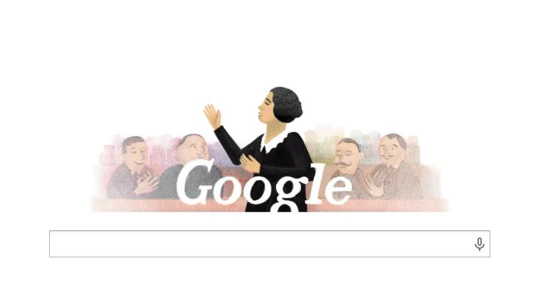 Google rinde homenaje a Clara Campoamor