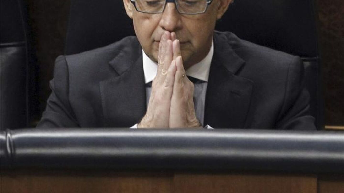 Montoro, en un momento de la sesi&oacute;n de control al Gobierno