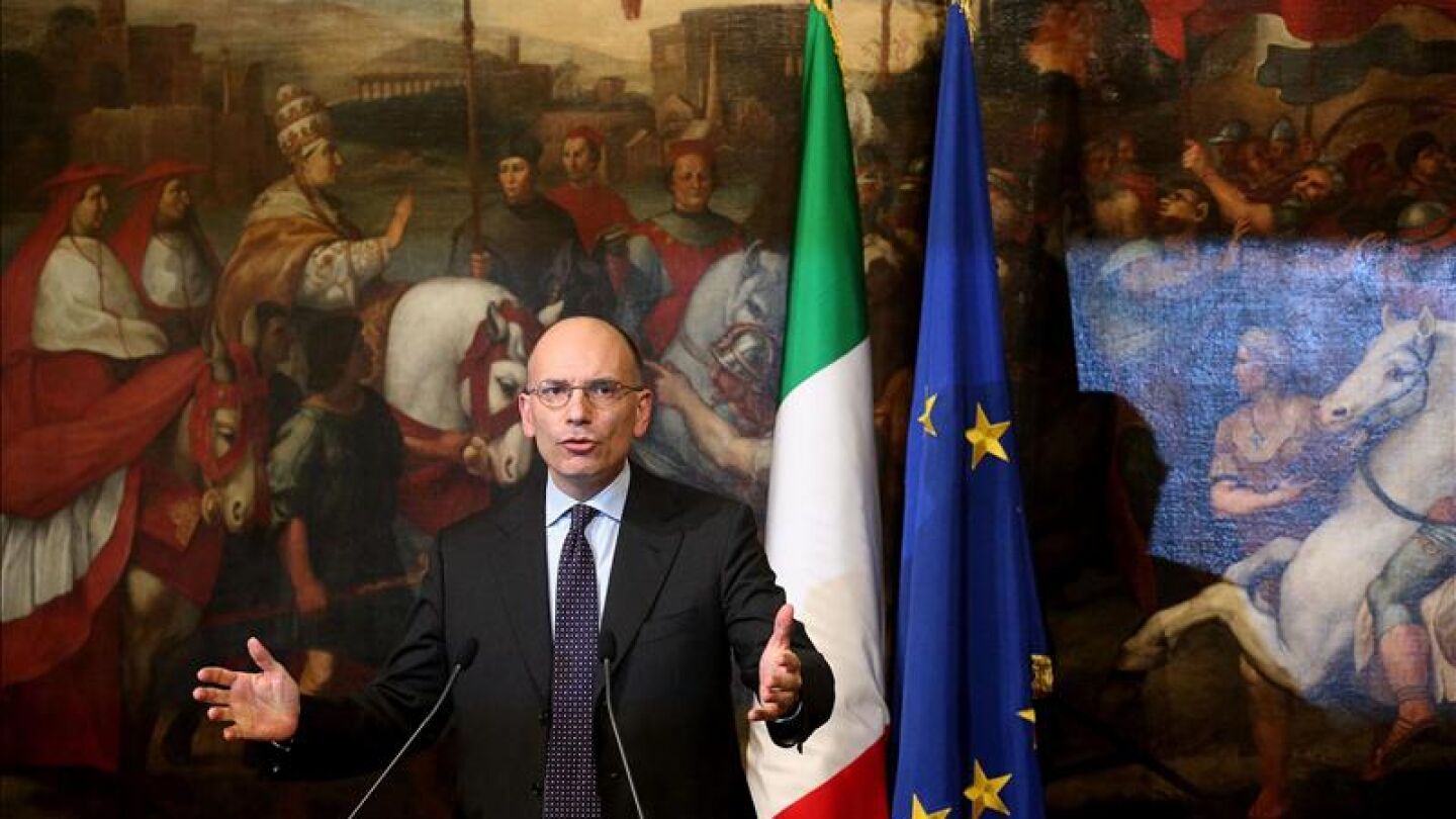 Letta dimite como primer ministro de ItaliaLetta dimite como primer ministro de Italia
