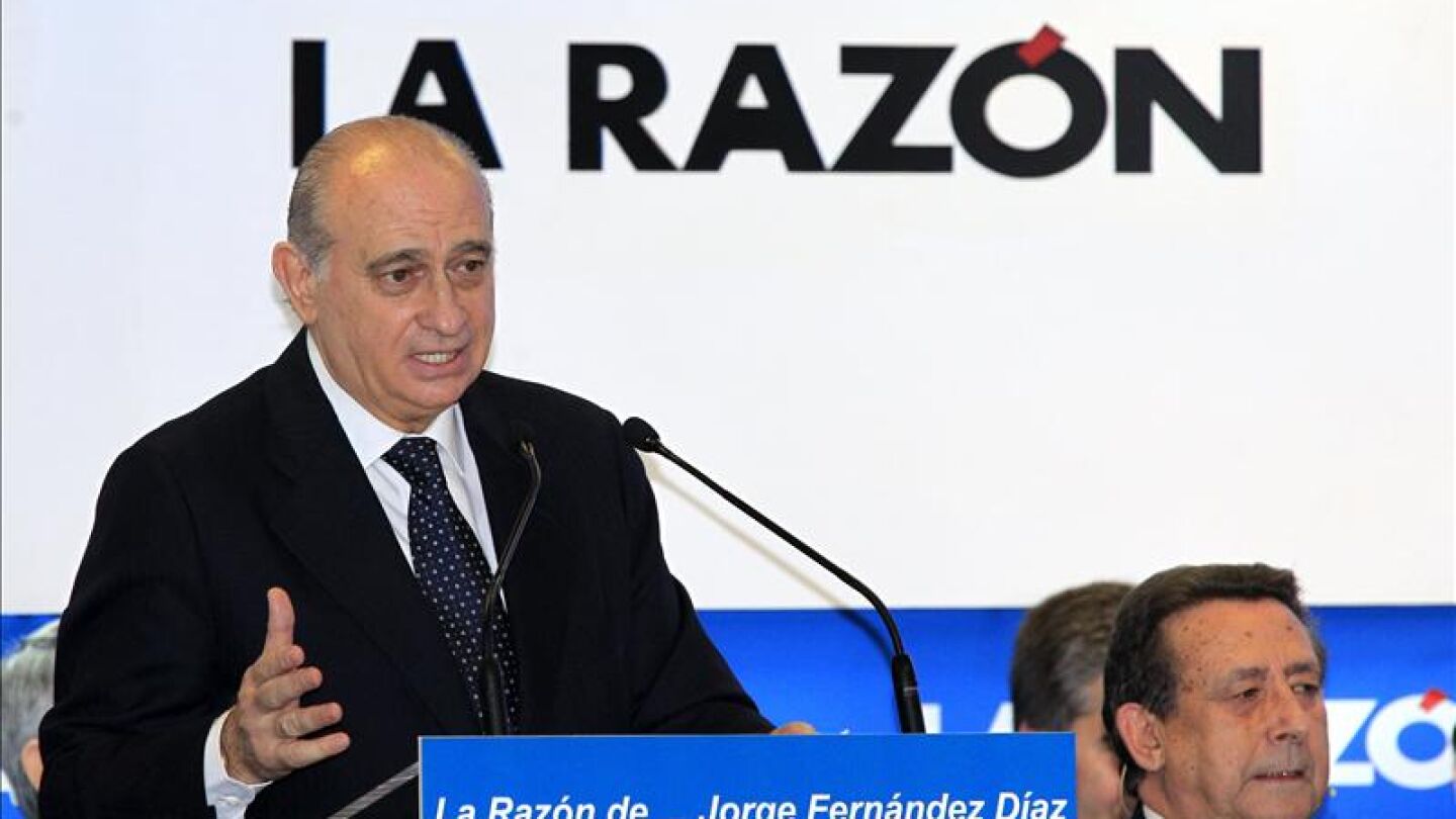 El ministro del Interior, Jorge Fern&aacute;ndez D&iacute;az