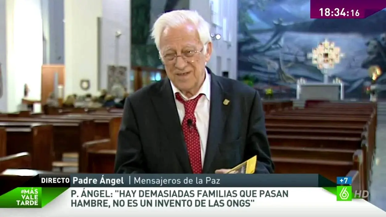 Padre Ángel, de mensajeros de la paz