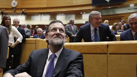 Mariano Rajoy en en Senado Mariano Rajoy en en Senado
