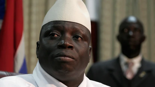 El presidente de Gambia Yahya Jammeh El presidente de Gambia Yahya Jammeh