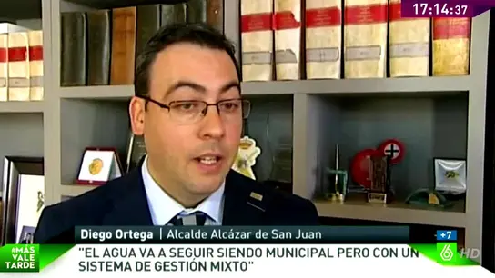Ortega, alcalde de Alcázar de San Juan Ortega, alcalde de Alcázar de San Juan