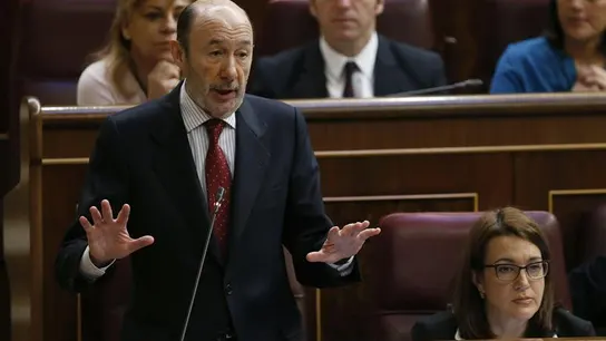 Alfredo Pérez Rubalcaba en el Congreso de los Diputados Alfredo Pérez Rubalcaba en el Congreso de los Diputados