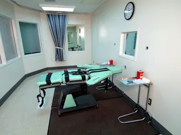 Sala de ejecución de la prisión de San Quintín Sala de ejecución de la prisión de San Quintín