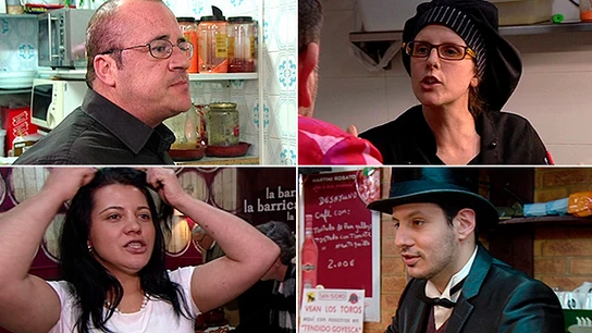 Los personajes de 'Pesadilla en la cocina' Los personajes de 'Pesadilla en la cocina'