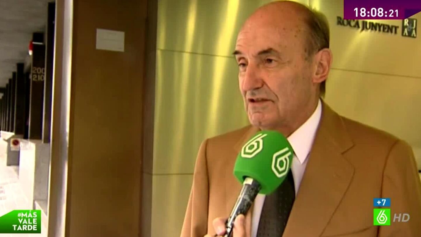 Miquel Roca habla sobre la declaraci&oacute;n de la infanta