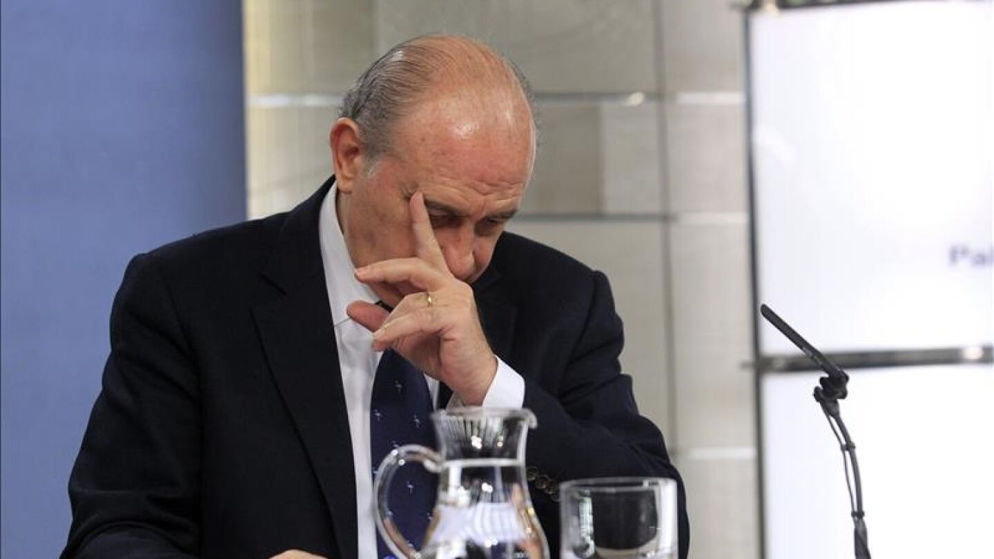 Jorge Fern&aacute;ndez D&iacute;az, en rueda de prensa