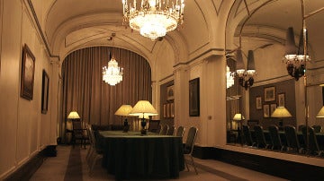 Sala del Hotel Palace en Madrid