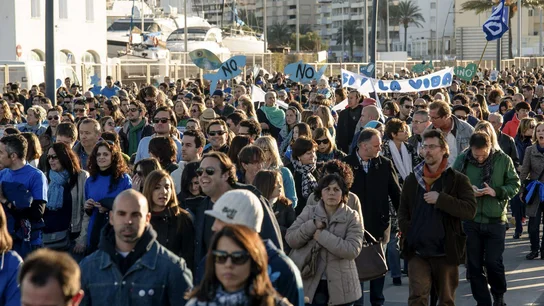 Protestas contra las prospecciones de petróleo Protestas contra las prospecciones de petróleo