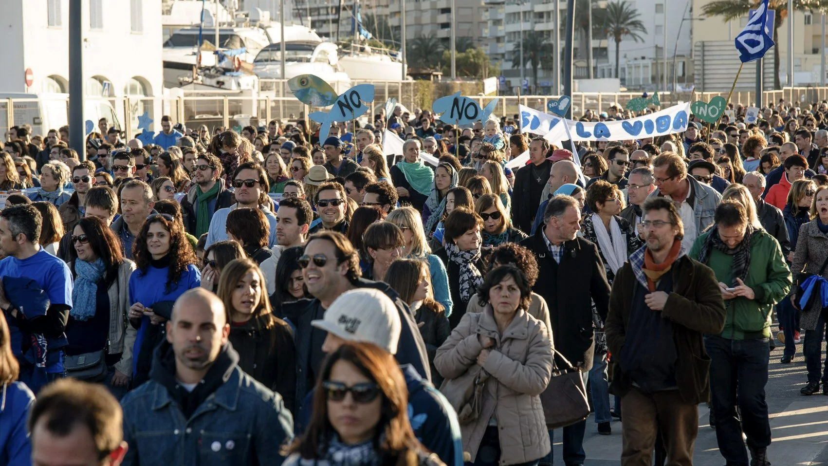 Protestas contra las prospecciones de petróleo