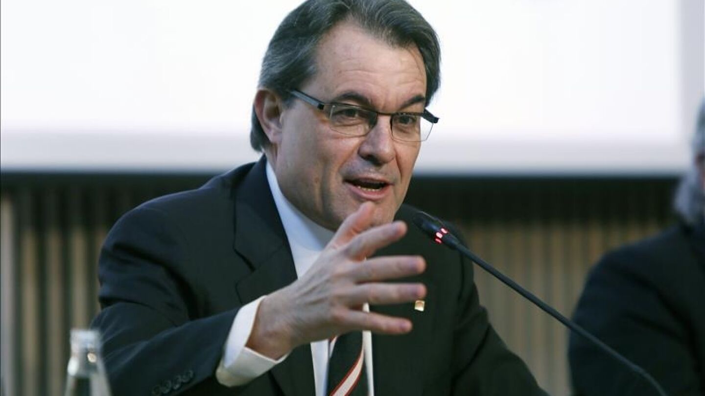 El presidente de la Generalitat, Artur Mas
