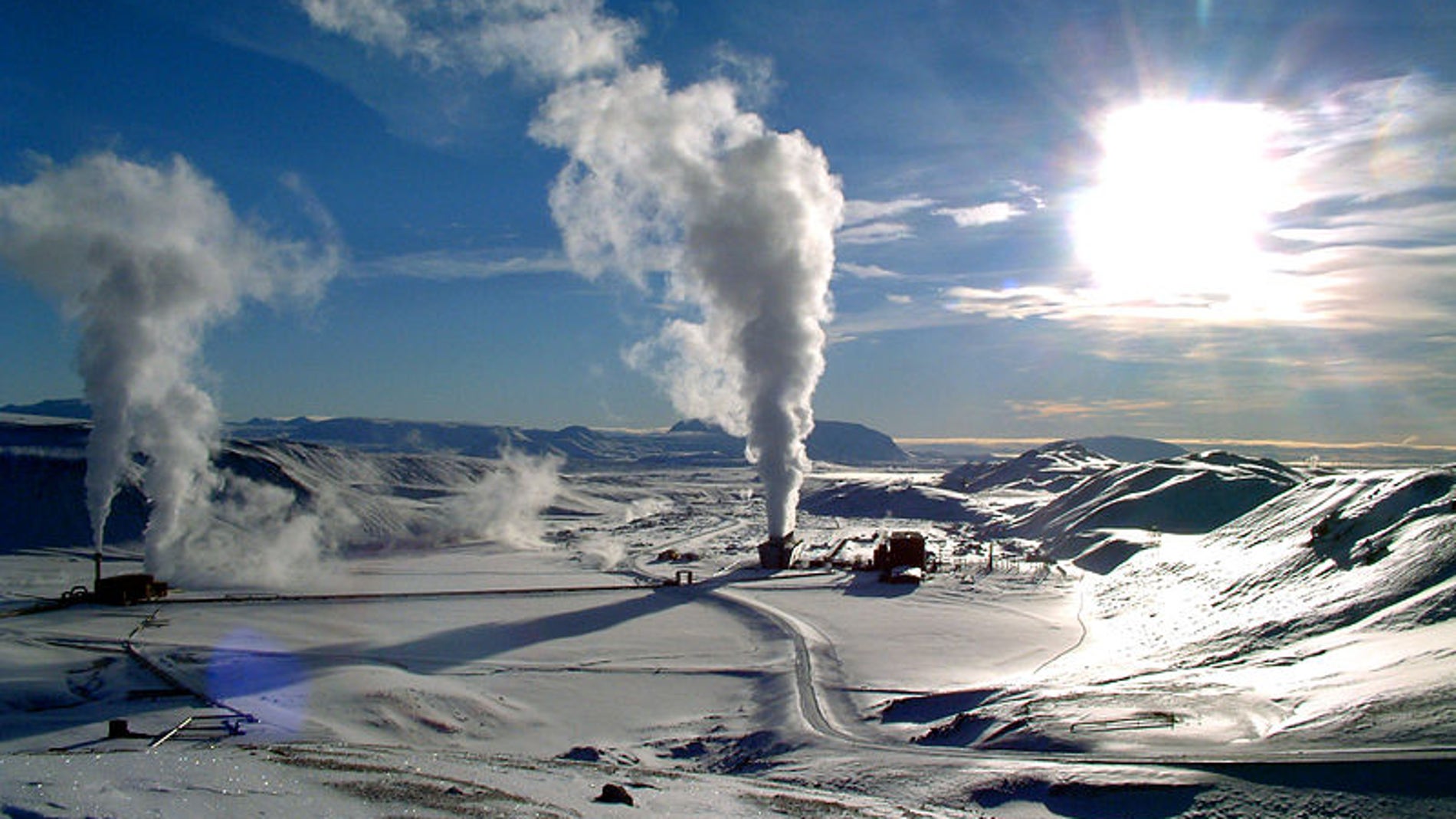 Planta geotérmica de Krafla, Islandia