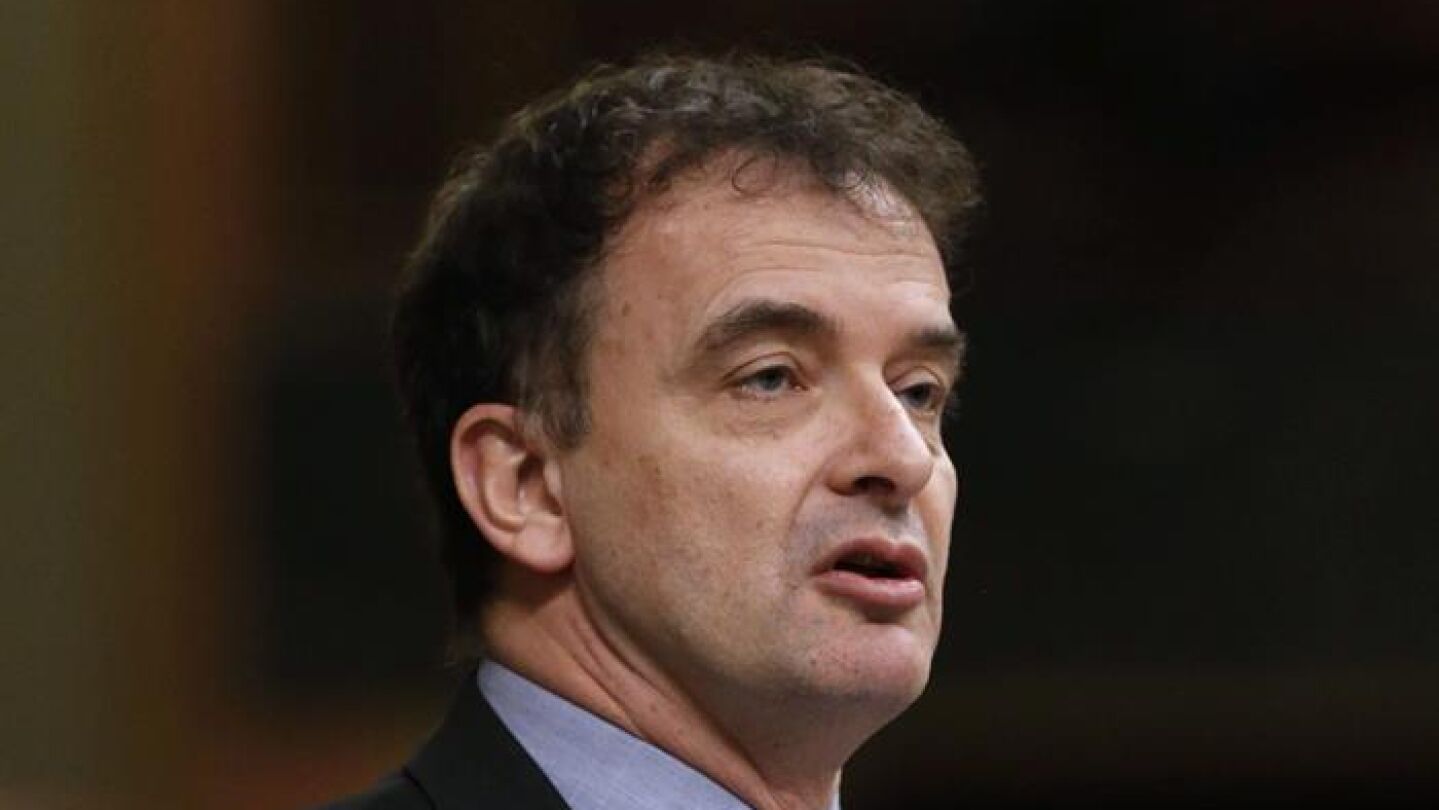 Alfred Bosch se dirige a los diputados en el Congreso