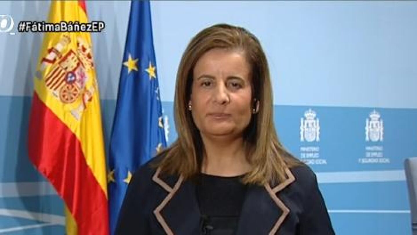 Ministra de Empleo, F&aacute;tima B&aacute;&ntilde;ez