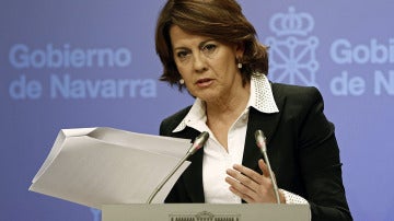 Yolanda Barcina ni dimitirá ni convocará elecciones anticipadas en Navarra