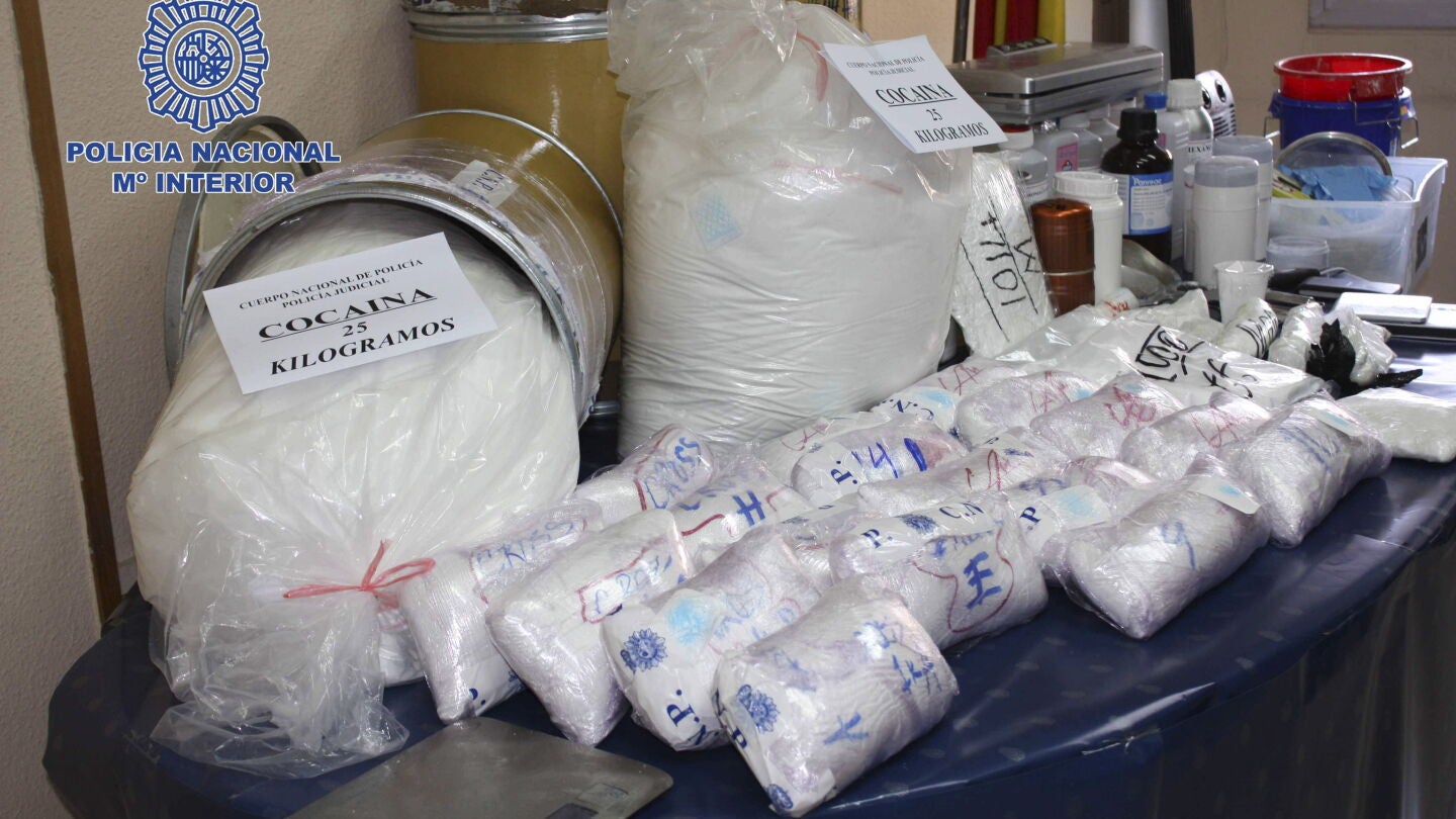 La Polic&iacute;a incauta m&aacute;s de 70 kg de coca&iacute;na en Carabanchel