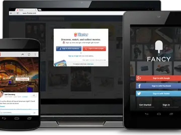 Ejemplos de servicios con login social Ejemplos de servicios con login social