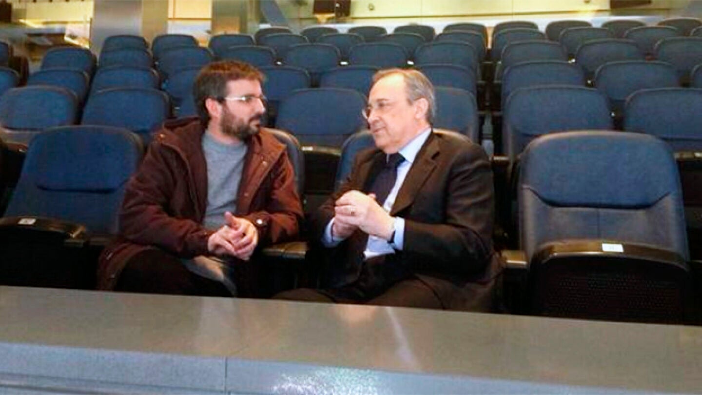 Jordi &Eacute;vole entrevista a Florentino P&eacute;rez