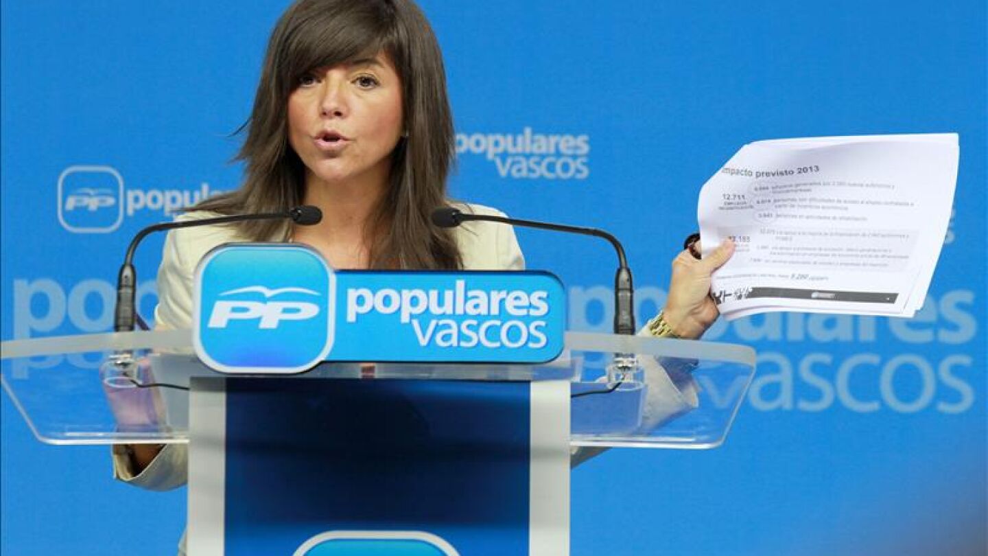 Quiroga elige a la parlamentaria Nerea Llanos secretaria general del PP vasco