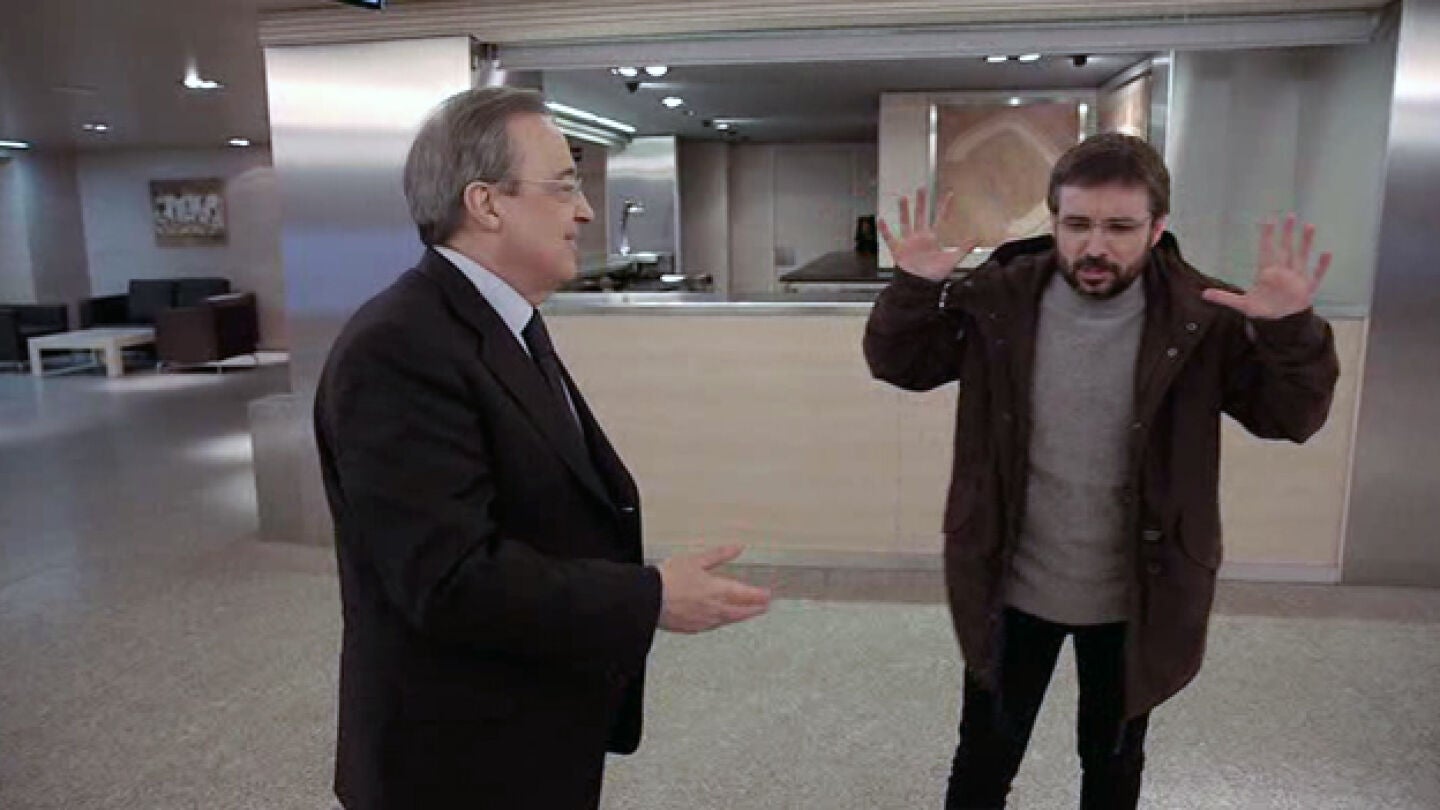 Jordi &Eacute;vole entrevista a Florentino P&eacute;rez