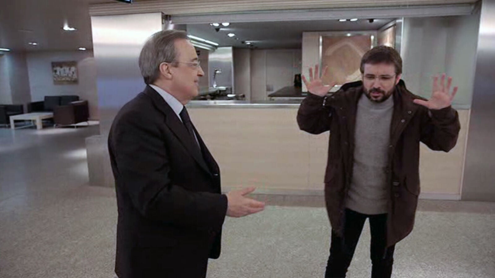 Jordi &Eacute;vole entrevista a Florentino P&eacute;rez