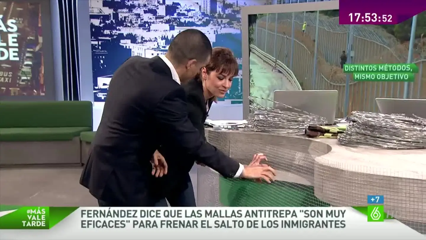 Así es la valla metálica que se instalará en Marruecos Así es la valla metálica que se instalará en Marruecos