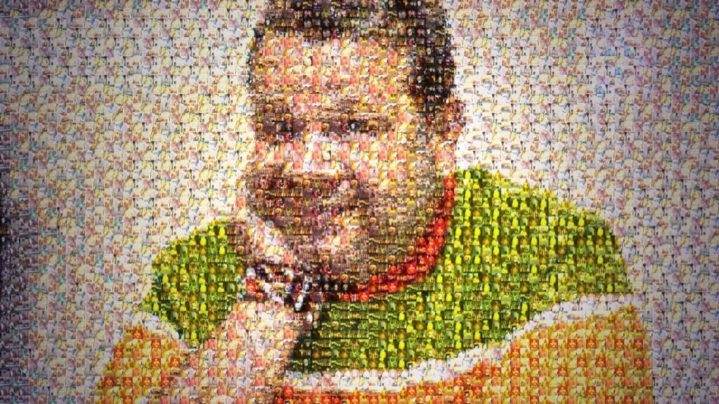 El mosaico de Alberto Chicote con las fotos de su imitadores El mosaico de Alberto Chicote con las fotos de su imitadores