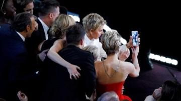 Momento antes del selfie
