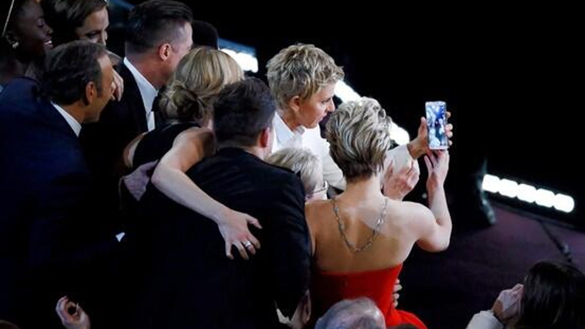 Momento antes del selfie