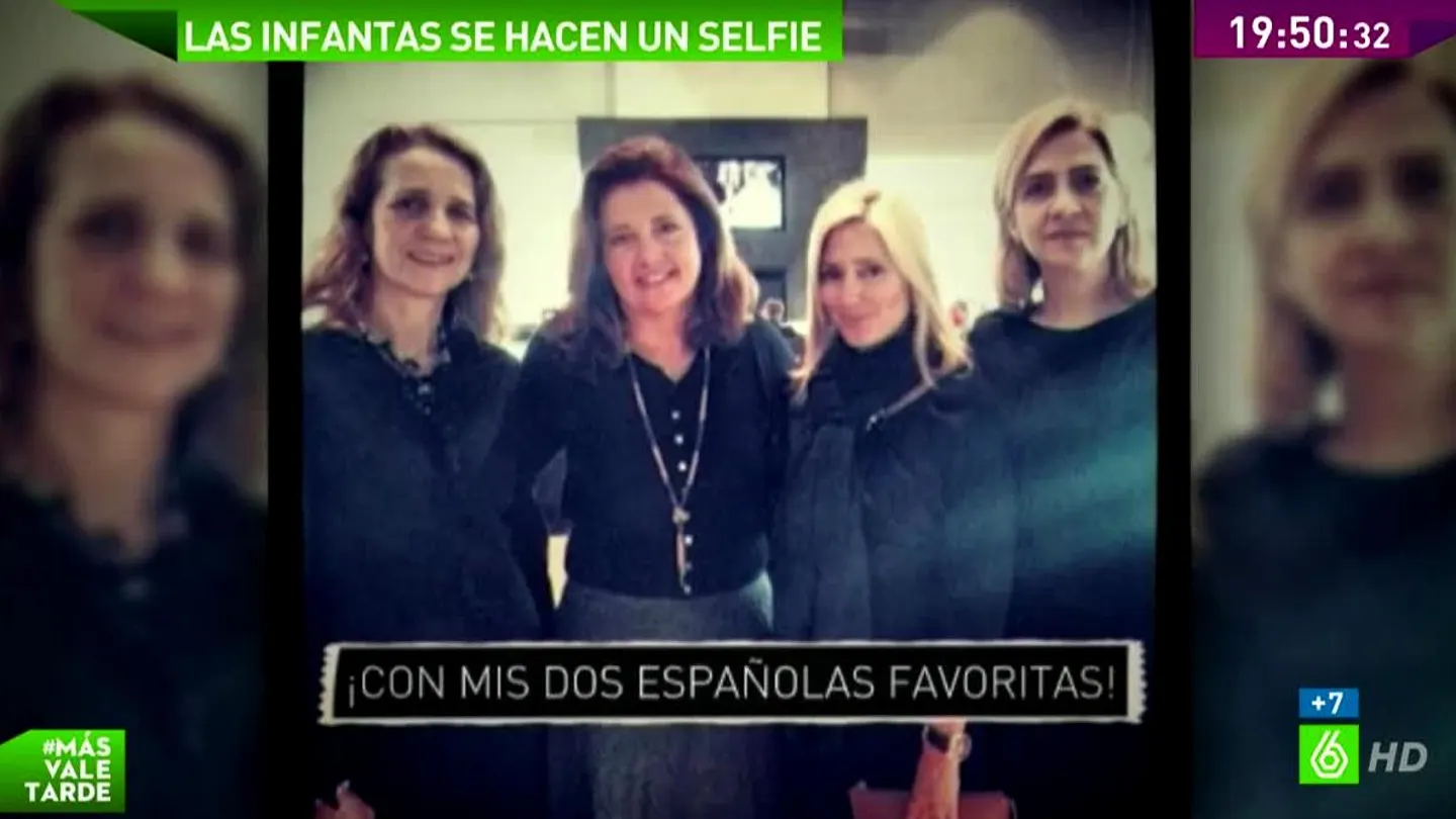 Selfie de las infantas Selfie de las infantas