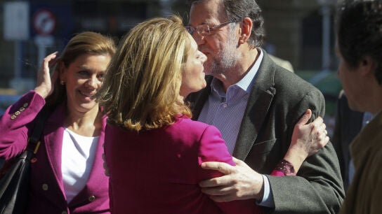Rajoy y Arantza Quiroga