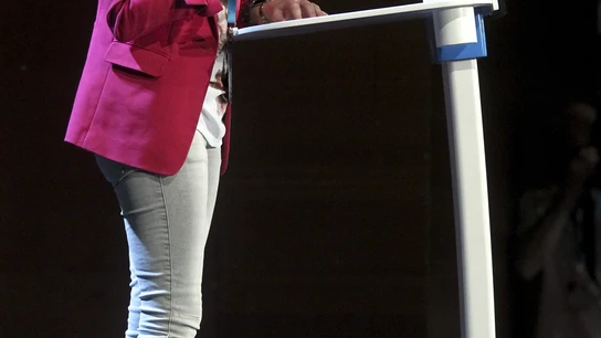 Quiroga, en un acto del PP Quiroga, en un acto del PP