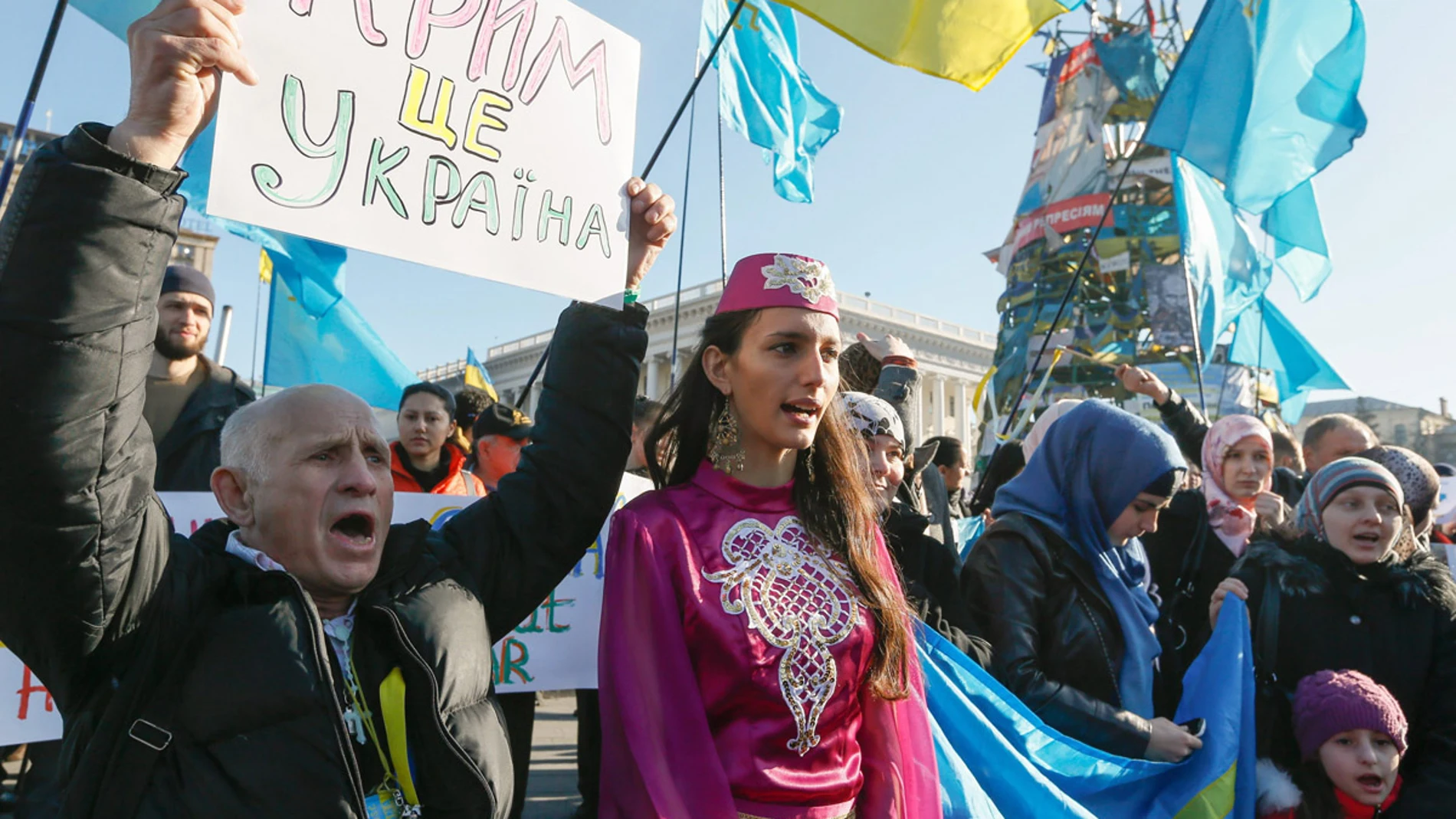 Manifestaciones Kiev