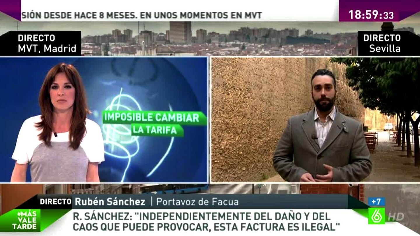 Rub&eacute;n S&aacute;nchez, portavoz de FACUA