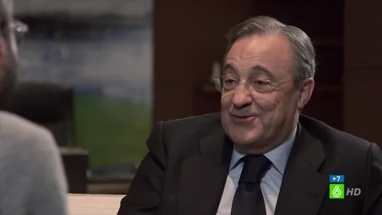 Florentino Pérez frente a Jordi Évole Florentino Pérez frente a Jordi Évole
