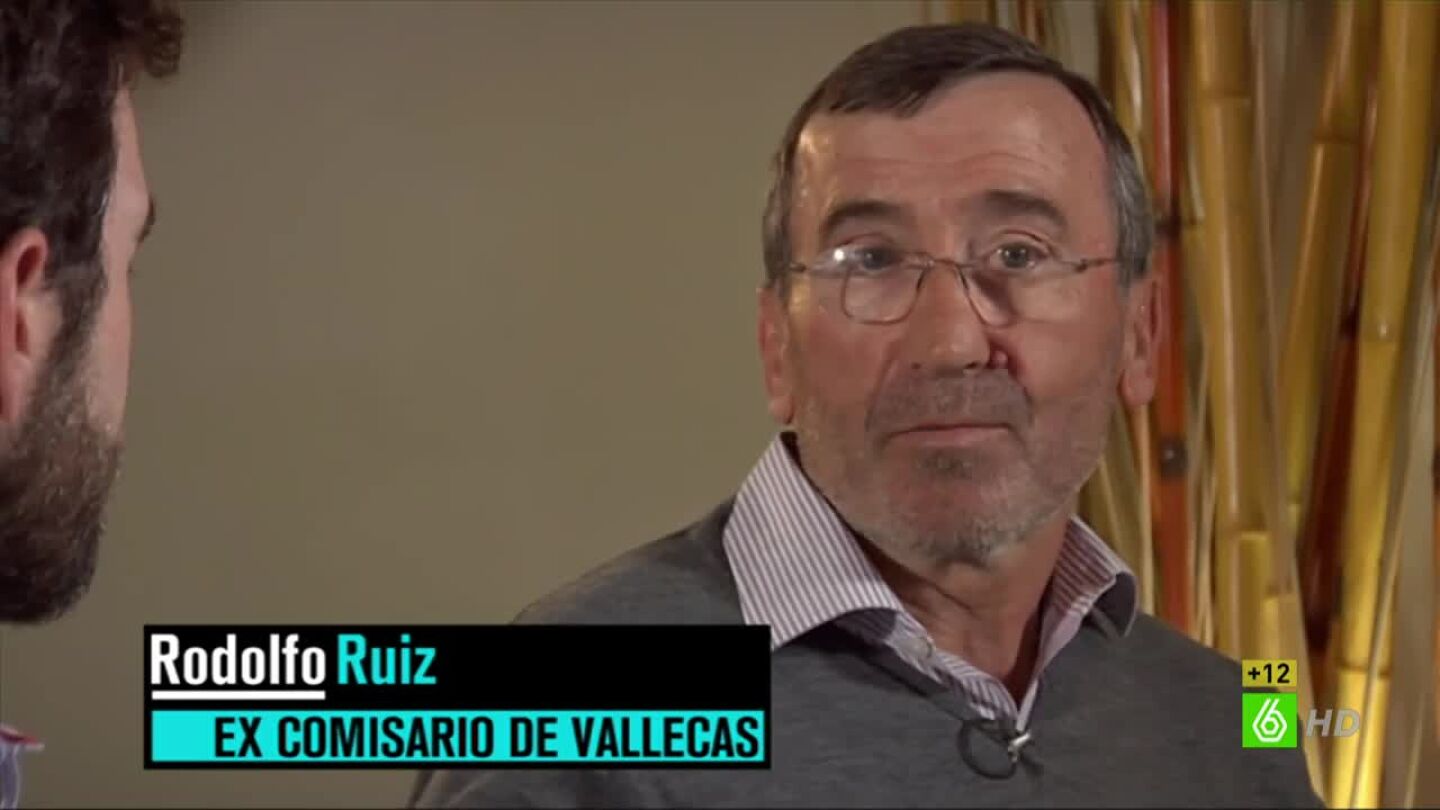 Rodolfo Ruiz, excomisario en el Puente de Vallecas