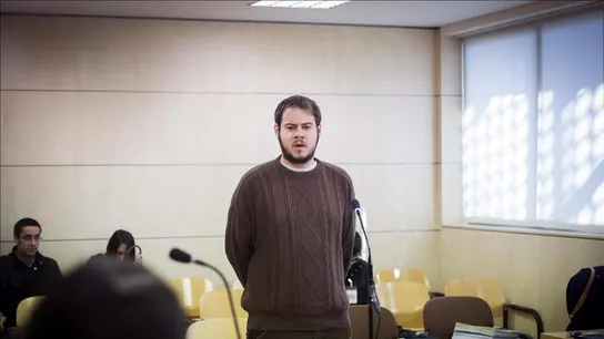 Rapero Pablo Hasél ante el juez Rapero Pablo Hasél ante el juez