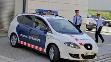 Un coche de los Mossos d'Esquadra.