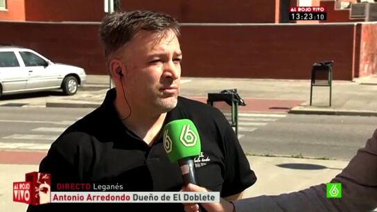 Antonio Arredondo, due&ntilde;o de 'El Doblete'