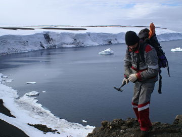 Geólogo en el Ártico