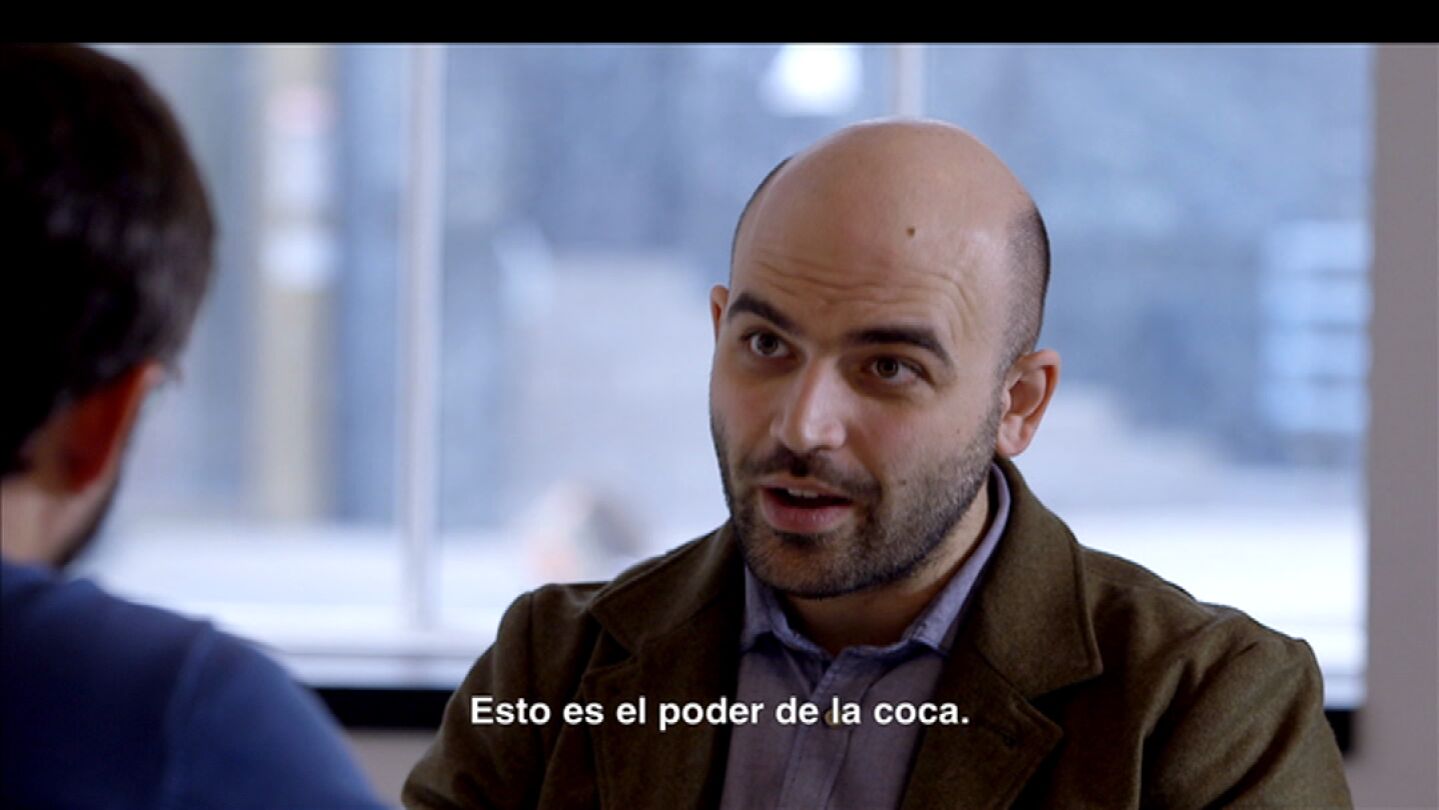 Roberto Saviano con Jordi &Eacute;vole