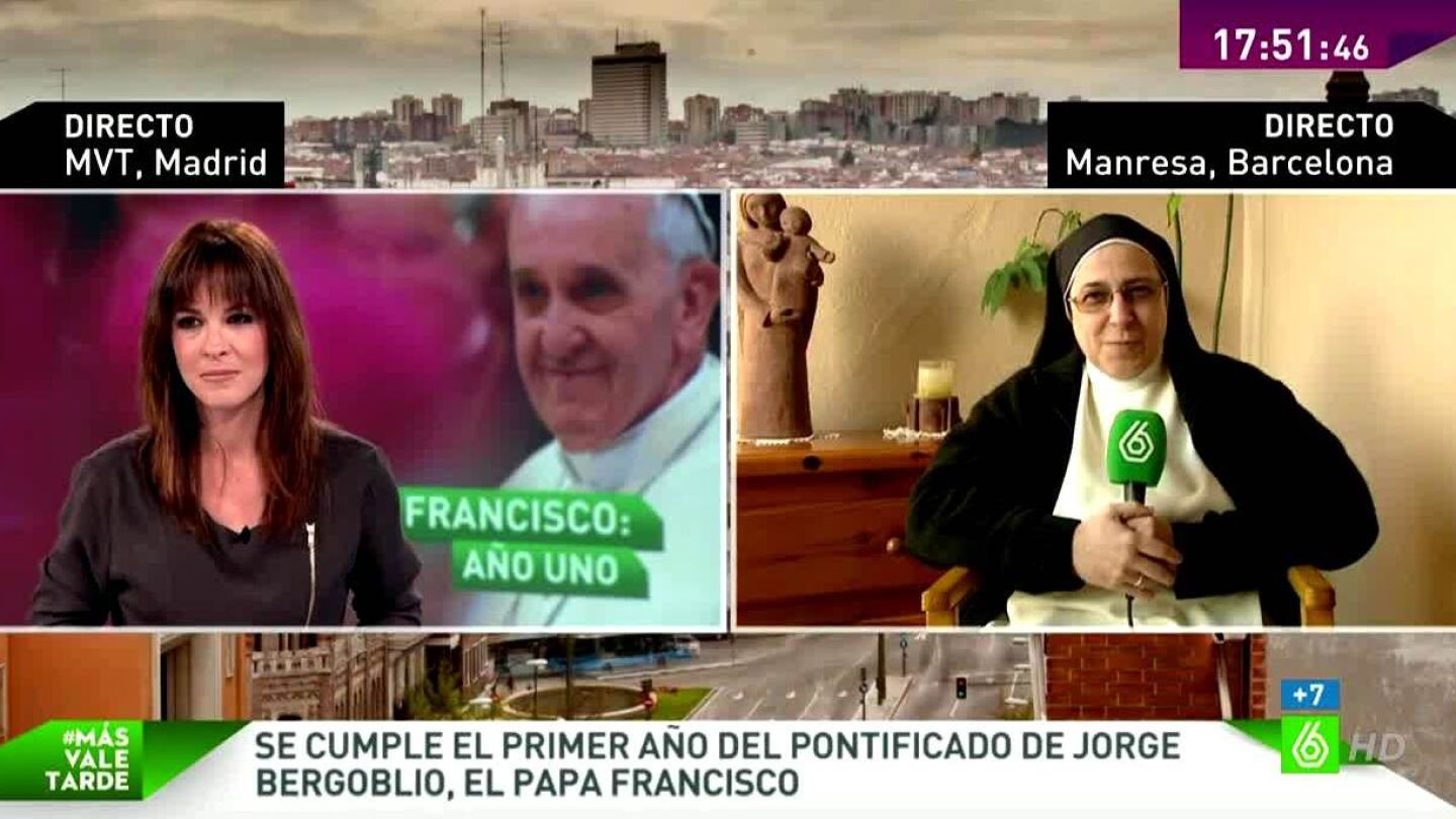 Sor Luc&iacute;a Caram en mvt