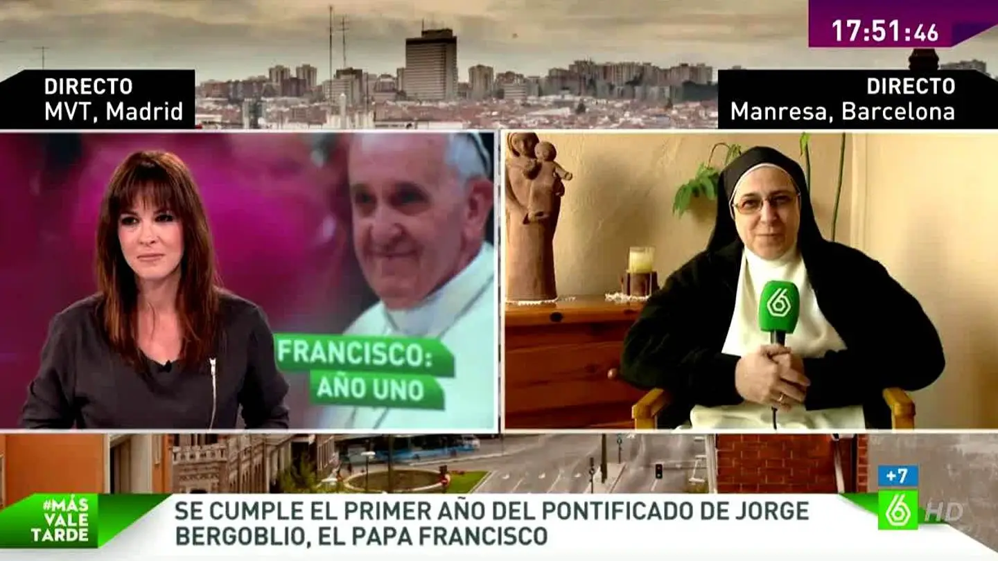 Sor Lucía Caram en mvt Sor Lucía Caram en mvt