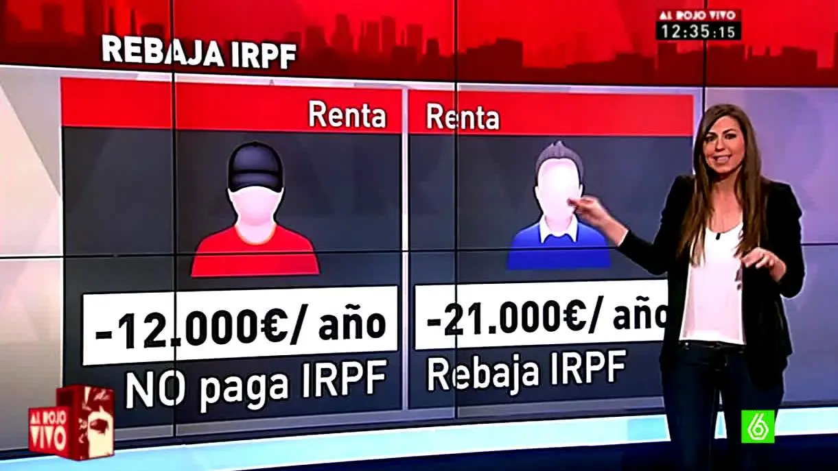 Inés explica la modificación del IRPF Inés explica la modificación del IRPF