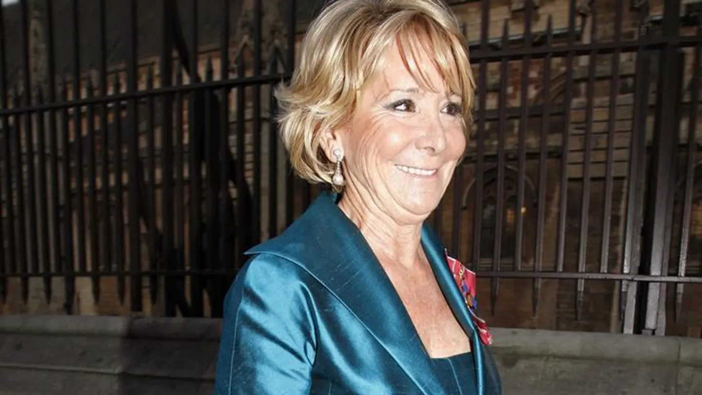 Esperanza Aguirre en Londres Esperanza Aguirre en Londres